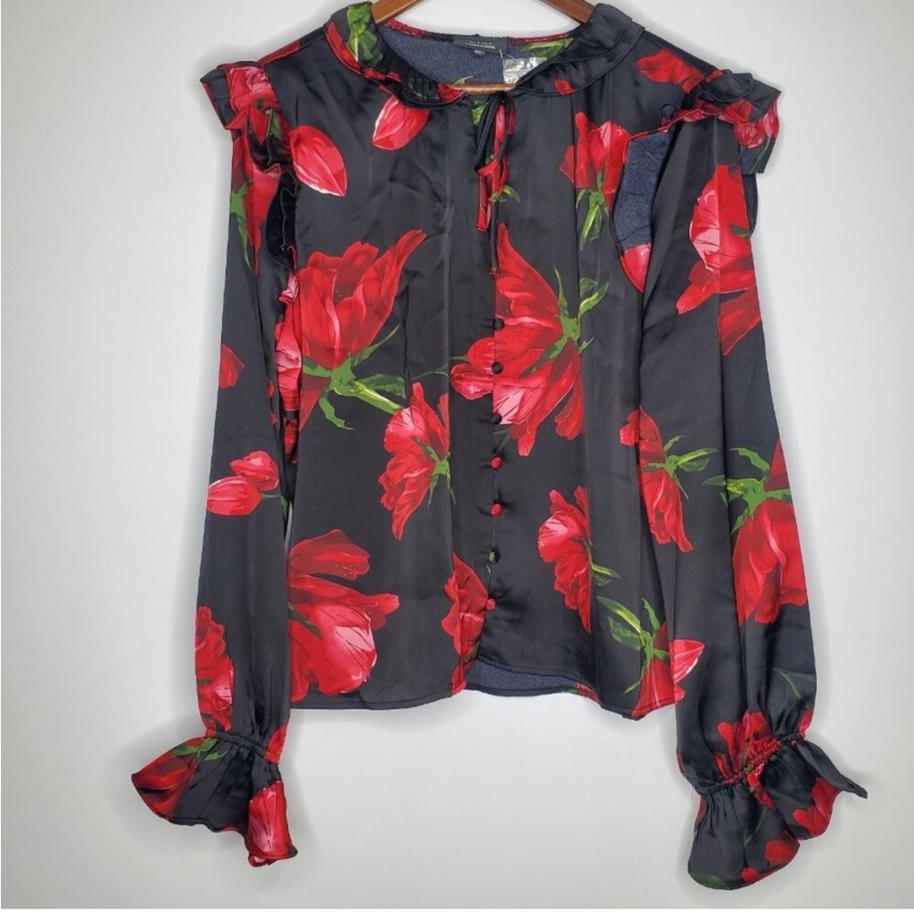 Vici Roses Blouse
